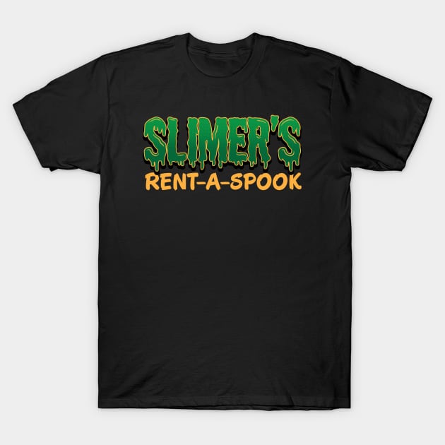 Slimer's Rent-A-Spook - Brand T-Shirt by MustardSoda